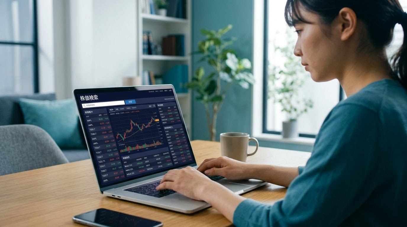 株価検索の基本：銘柄調べ方と情報の見方をマスターする